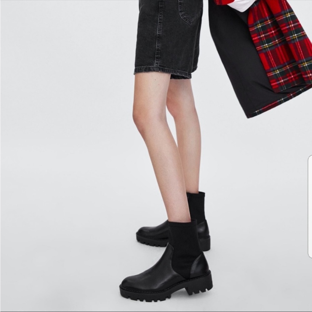 Brand new Zara Elastic Ankle Boots